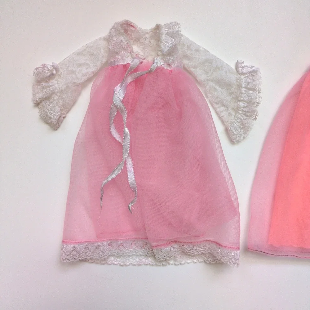 Vtg 1971 Barbie Francie Rise N Shine #1194 Nightgown & Robe Sears Exclusive